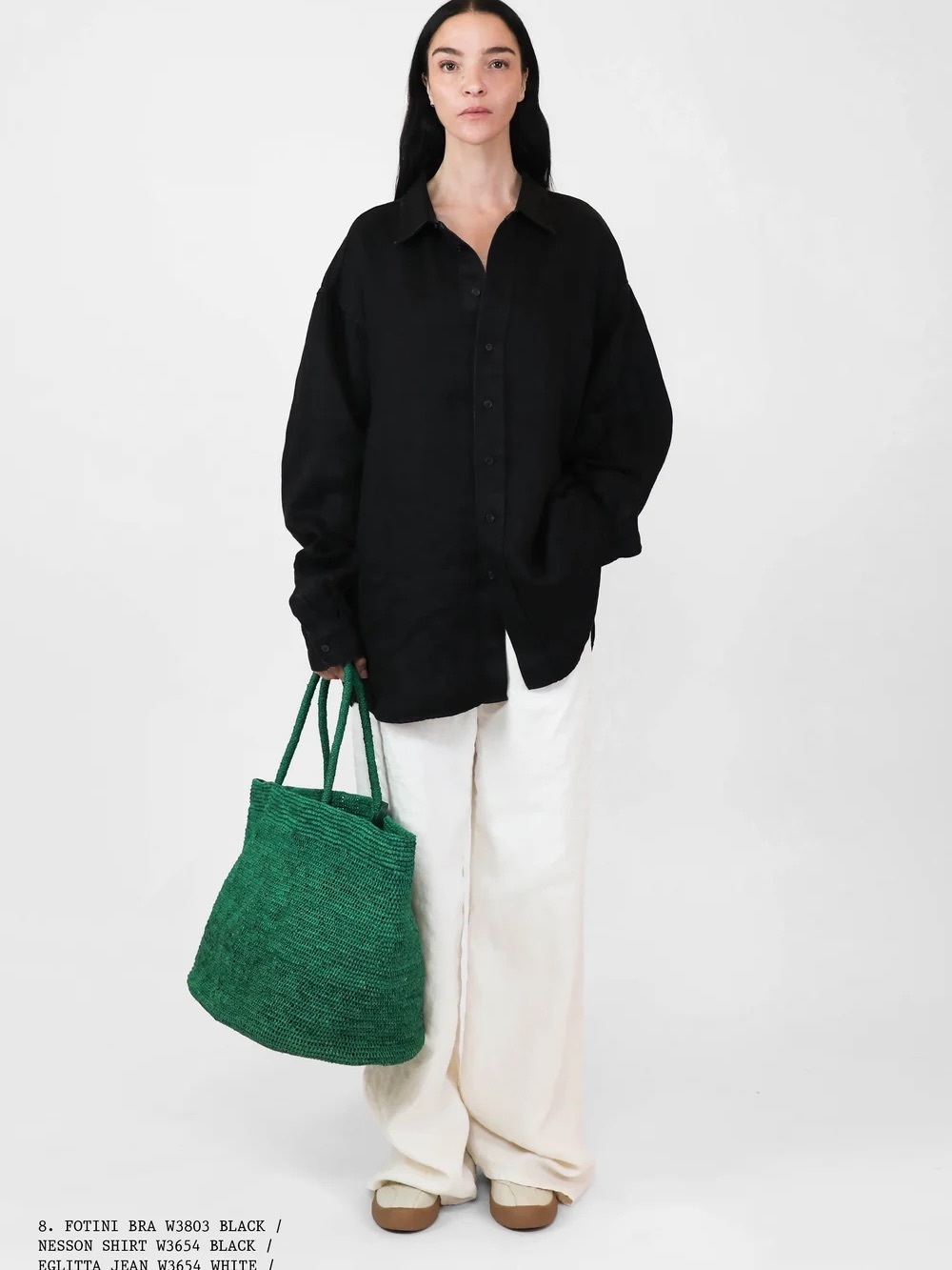The Row Spring 25 Eglitta Linen Jean - White